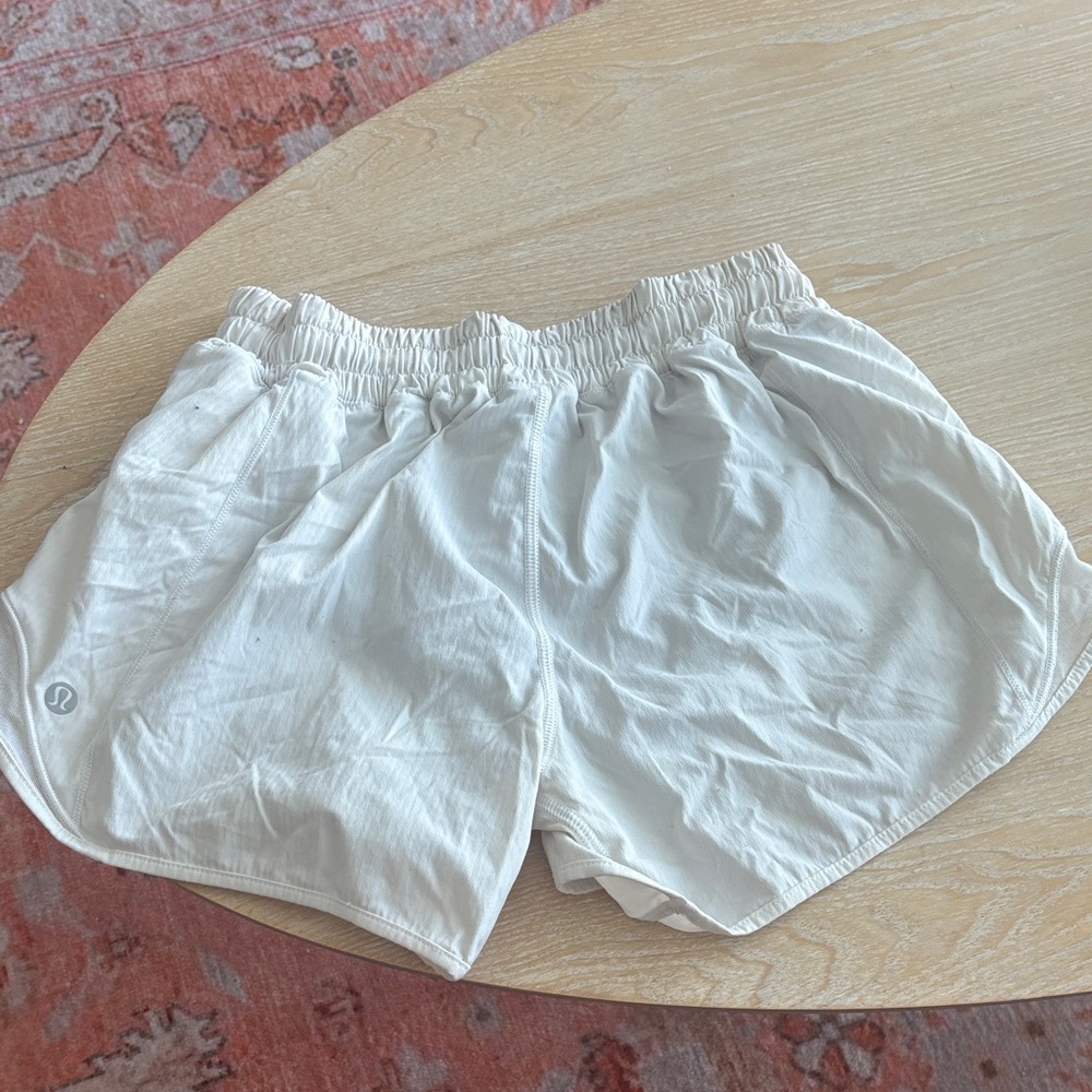 White Women's Athletic Shorts - Lululemon